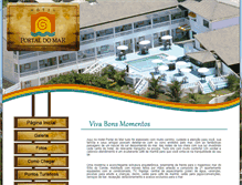 Tablet Screenshot of hotelportaldomar.com.br